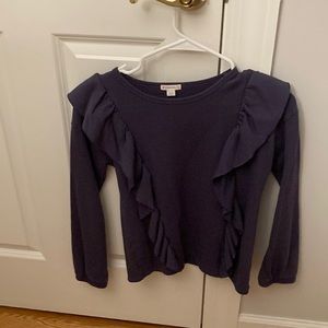 Ruffled Long Sleeve